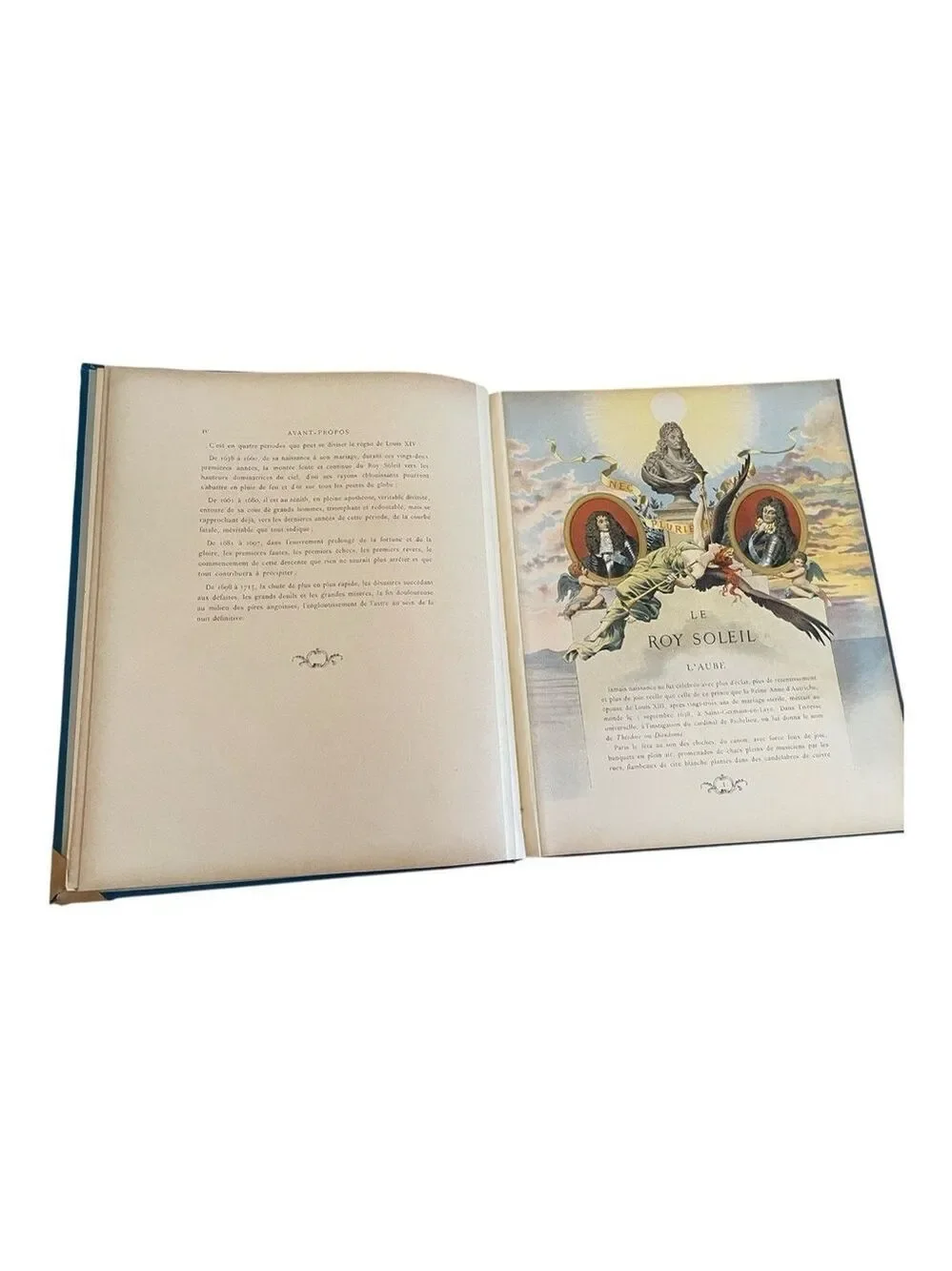 Le Roy Soleil by Gustavo Toulouse, 1908, French Full-Color Antique Book.